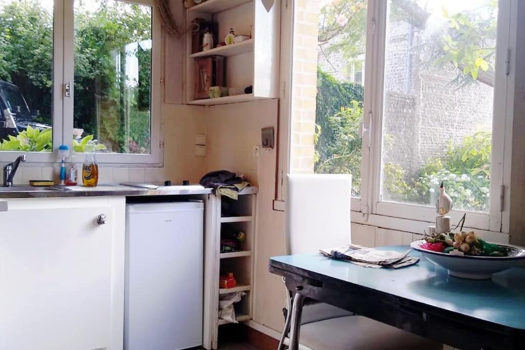 Appartement Sur Le Port, 105M Rez De Jardin Avec Parc Privatif Saint-Valery-en-Caux Eksteriør billede